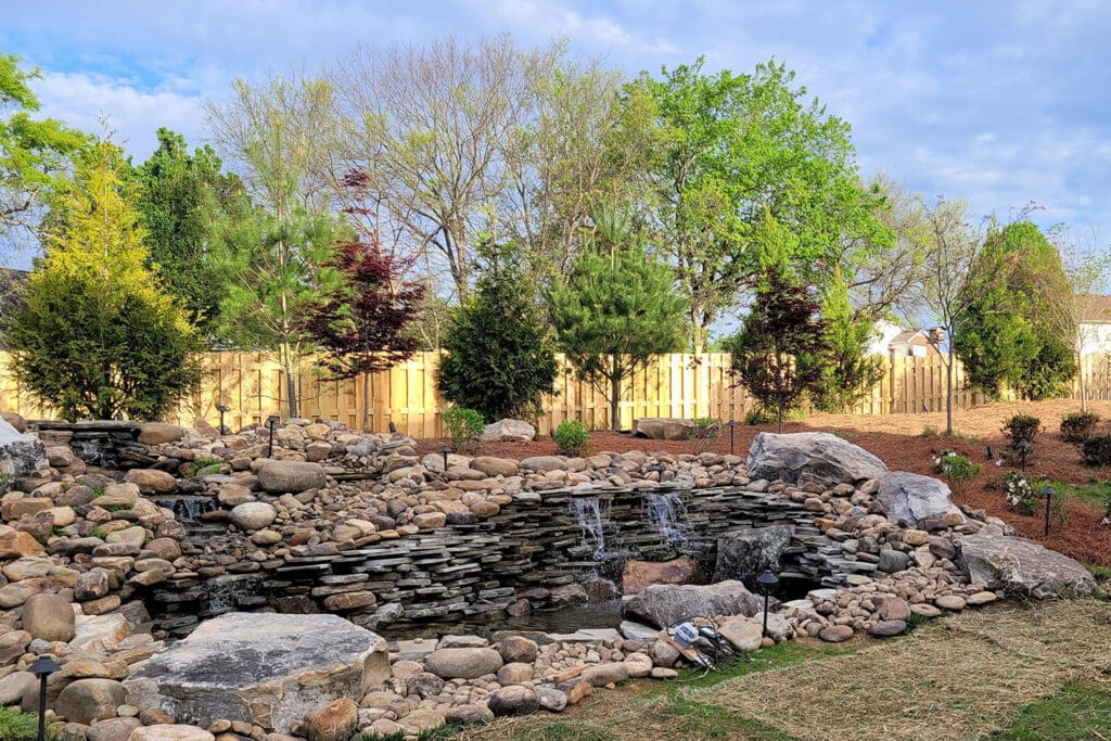Outdoor irrigation and fountain services in Nashville
