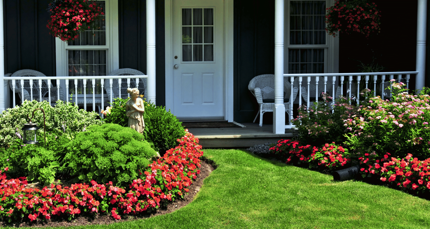 low-maintenance front yard landscaping