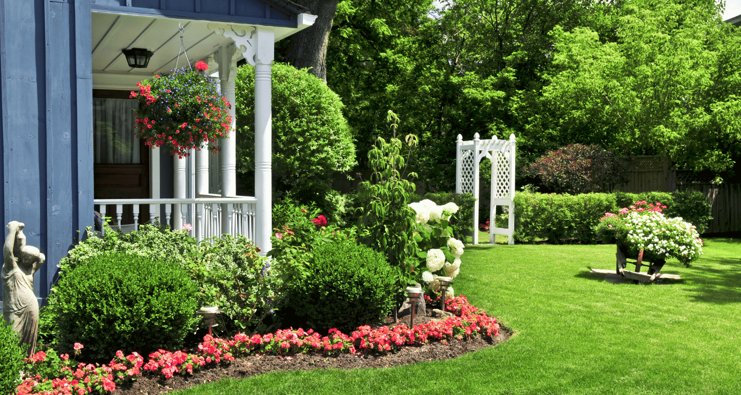 low-maintenance front yard landscaping